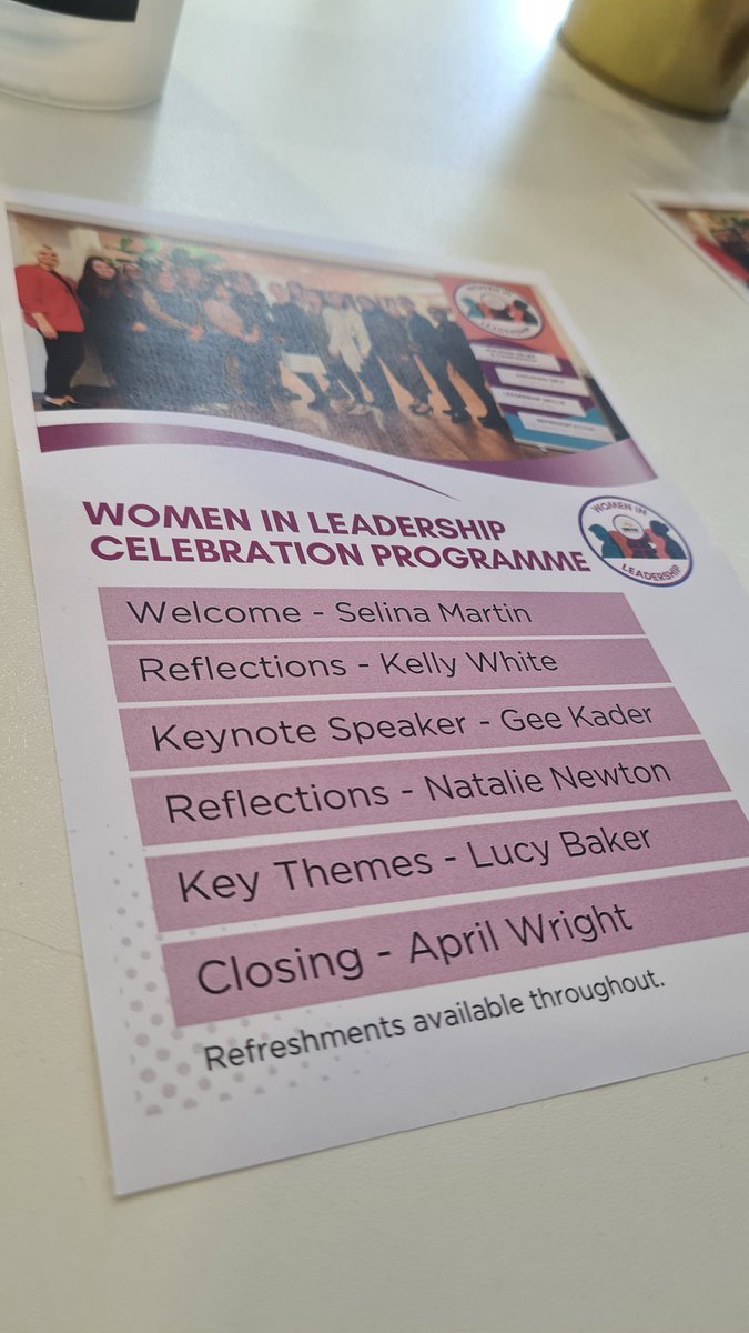 Looking forward to the Keynote speech from <a href="/GeeKader/">Gulbanu Kader</a> at the women in leadership celebration programme <a href="/CHCC_Official/">Crown Hills Community College</a>