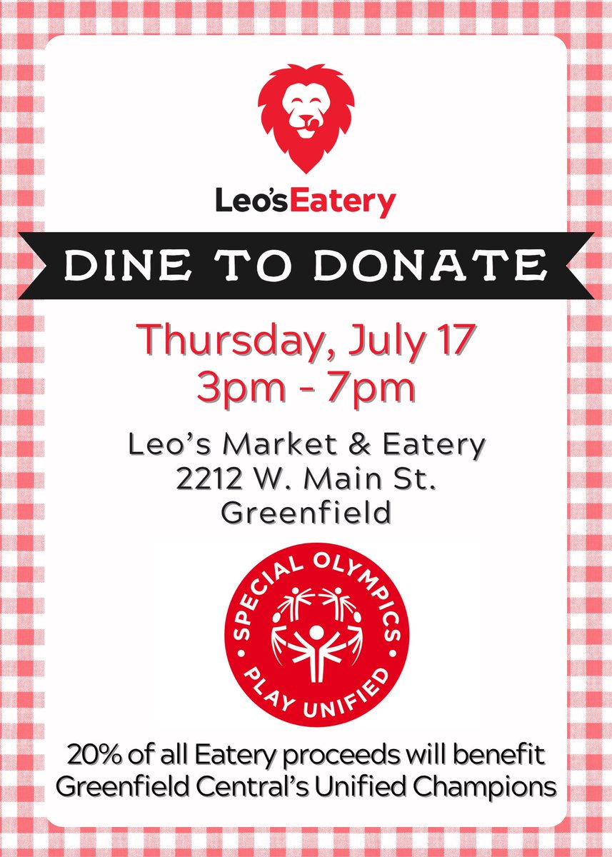 Come out and support our amazing Unified Champions program! #1GC