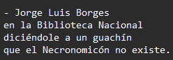Cuando escribí Más allá de Lovecraft tomé notas, como siempre. Esta fue una idea que tristemente se quedó fuera 😪