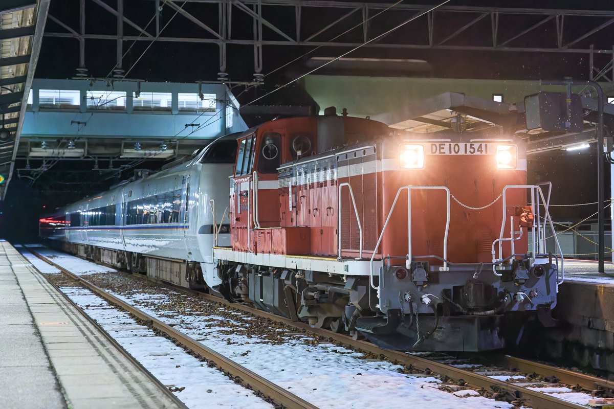 2024/1/27 配9882 和倉温泉〜七尾→金沢
DE10 1541+681系 W08

能登かがり火8号 救援