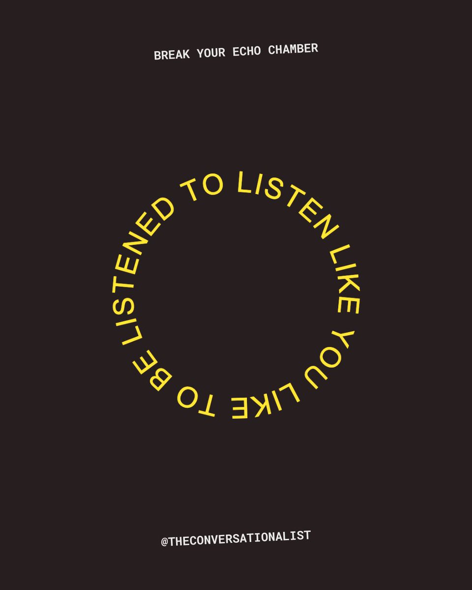 listening &gt; talking
