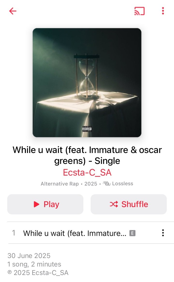 ecsta_csa's tweet photo. OUT NOW ON @AppleMusic 

Link Below 🔗

https://t.co/vKhR2QyCC8 https://t.co/DEth4qKFaY