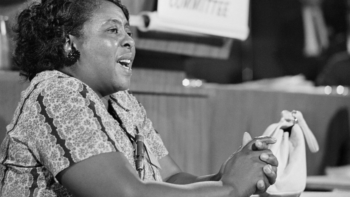 “Nobody’s free until everybody’s free.” —Fannie Lou Hamer