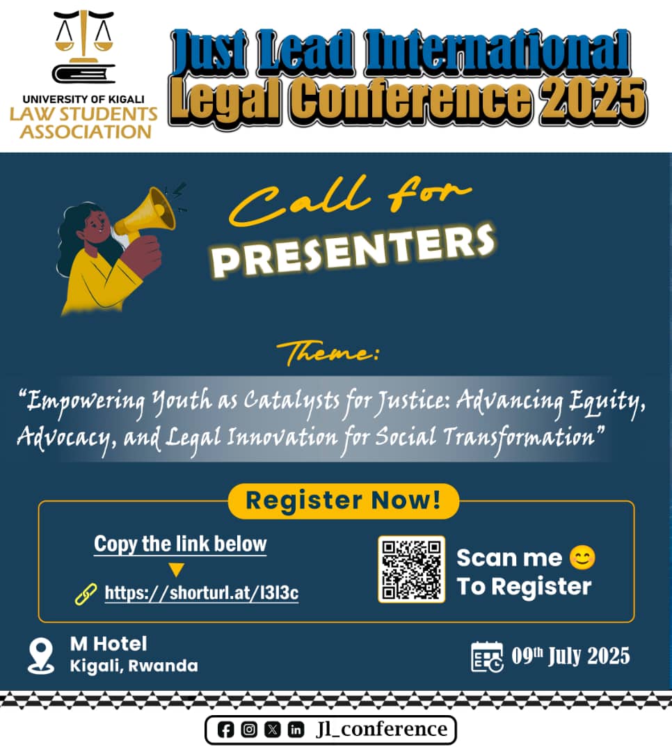 Wow! What an incredible opportunity for young Africans worldwide!

The #JustLead2025 platform is building a powerful space for youth to showcase their work, connect with legal professionals, policymakers, &amp; changemakers.
This is where transformation begins. 

#YouthForJustice