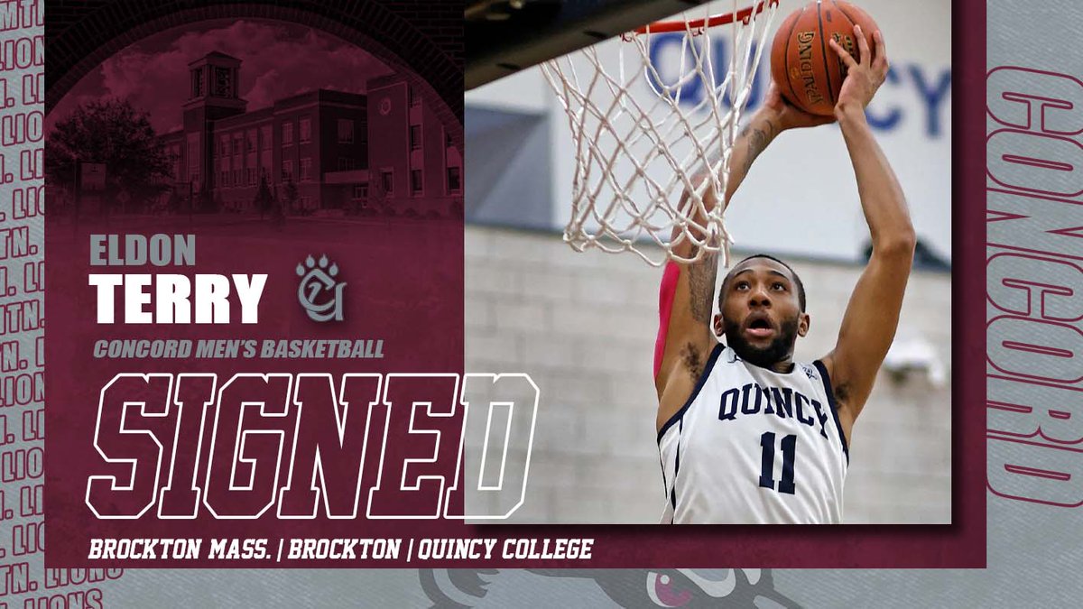 CUMountainlions (@cumountainlions) on Twitter photo .<a href="/CU_MBB/">Concord Basketball</a> Signee: Eldon Terry (Brockton, Mass., Forward, Brockton HS/Quincy College) .<a href="/CU_MBB/">Concord Basketball</a> Signee: Eldon Terry (Brockton, Mass., Forward, Brockton HS/Quincy College)
