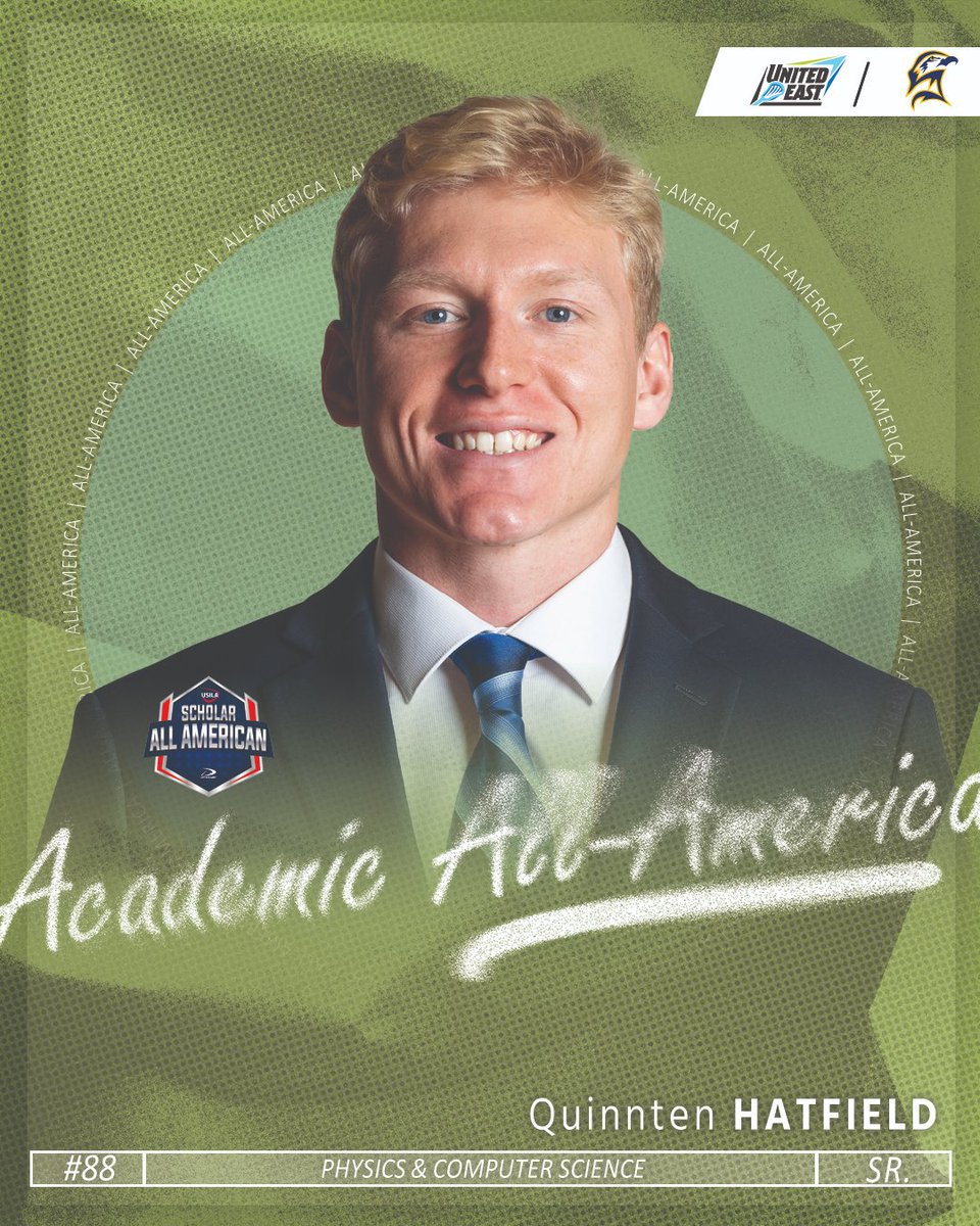🇺🇸🚨ALL-AMERICA ALERT🚨🇺🇸

Congrats to both Heiser (Penn College) and Hatfield (St. Mary's College) who both earned a spot on the <a href="/USILA_Lax/">USILA</a> Academic All-America roster!

READ: gounitedeast.com/news/2025/7/2/…