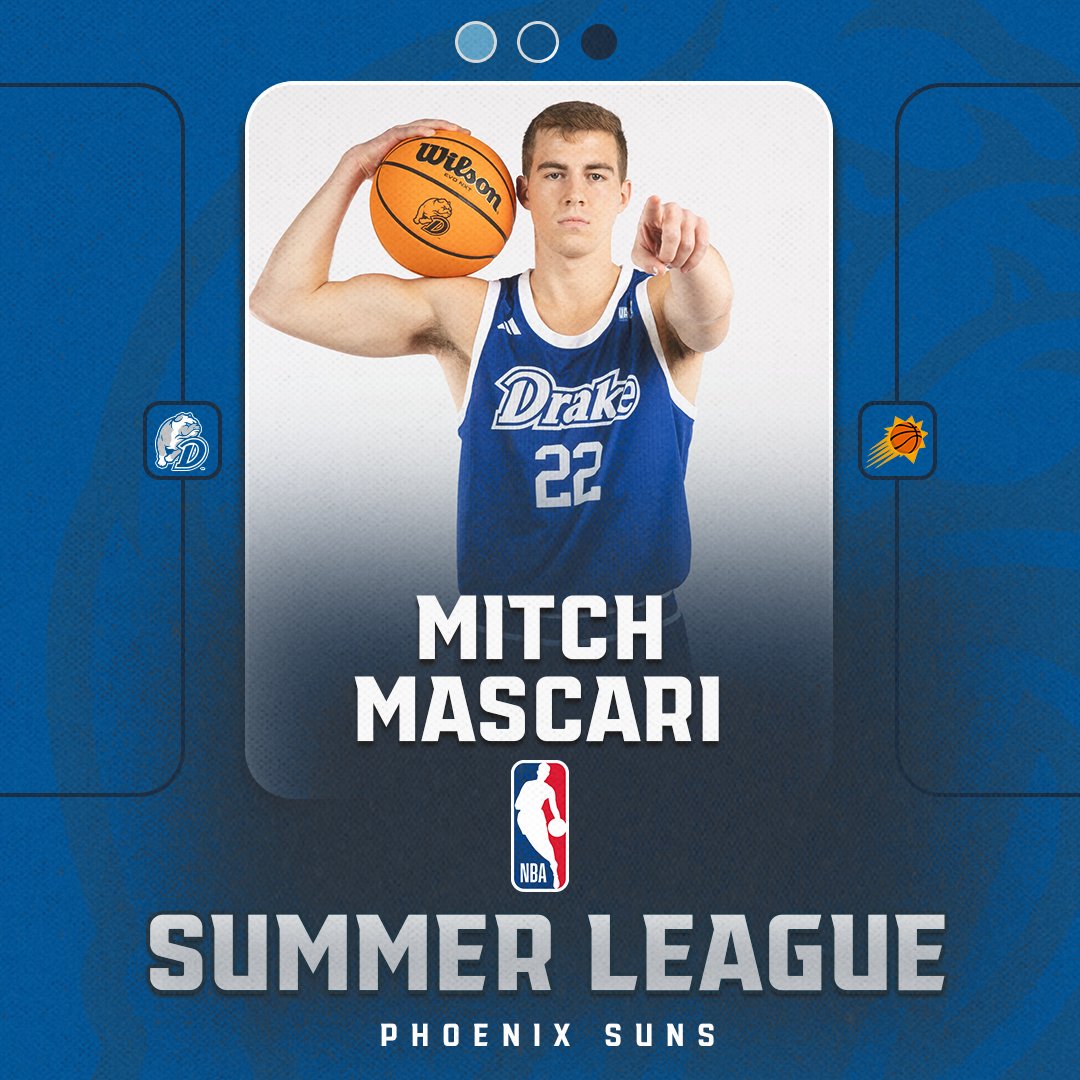 Mascari to Join Phoenix Suns for NBA Summer League

📰: bit.ly/4knEjGi

#DSMHometownTeam