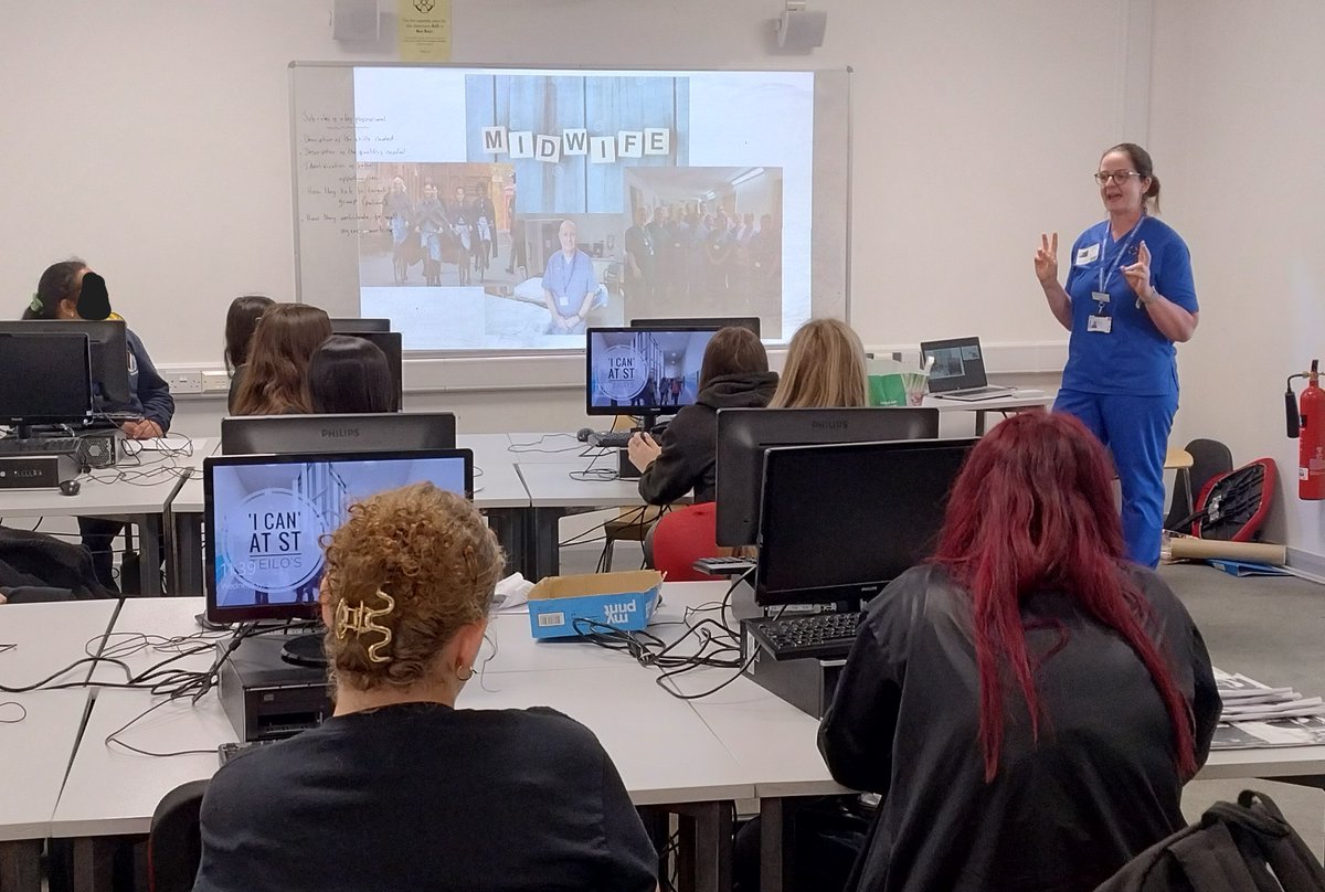 Adrian Cole (@adecolecdff) on Twitter photo Many thanks to Kate, a Midwife from <a href="/CV_UHB/">Cardiff and Vale University Health Board</a> for delivering an excellent career and curriculum based workshop with Yr10 Health & Social Care & Childcare pupils at <a href="/StTeilos/">St. Teilo's</a>. Thank you for bringing the birthing simulator with you today. Many thanks to Kate, a Midwife from <a href="/CV_UHB/">Cardiff and Vale University Health Board</a> for delivering an excellent career and curriculum based workshop with Yr10 Health & Social Care & Childcare pupils at <a href="/StTeilos/">St. Teilo's</a>. Thank you for bringing the birthing simulator with you today.