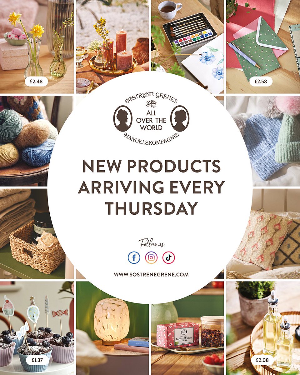 FestivalPlace's tweet image. New products arriving every Thursday at Sostrene Grene Basingstoke! 👀