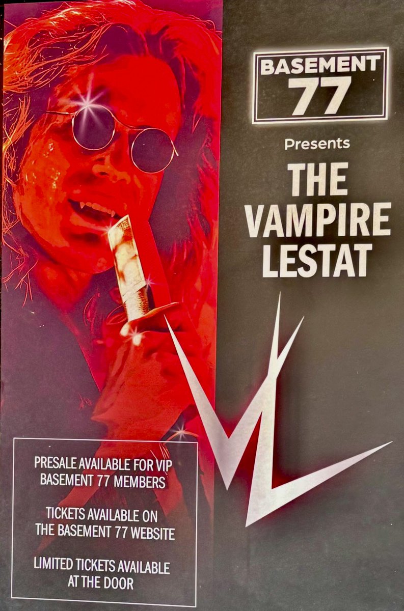 Filming Update!
The night stirs once more... 🦇🎥🎬
Interview With the Vampire returns to life today, as the crew descends upon the next location with posters of a shadow-draped world of beauty, blood, and secrets. 

Do you hear it? Blood, pulsing to the rhythm of the dark.
#IWTV