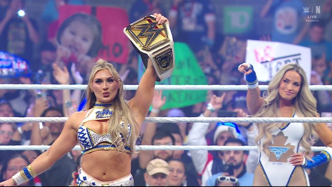 samsmith_447's tweet photo. Yes GOAT, that title is meant to be yours..🥹 #WWEEvolution #TrishyTime https://t.co/vCN3PeE55j