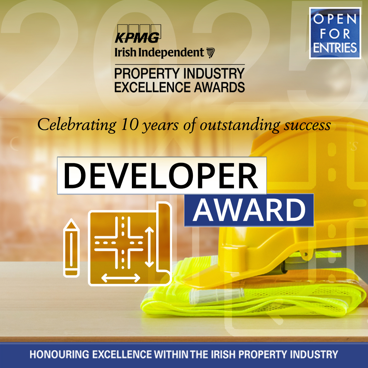 🏗️ New for #PIEA2025 – the Developer Award
Honouring firms shaping Ireland’s built environment with impact.

Enter now: propertyexcellenceawards.com/categoriesDeta…

Check out the Rising Star Award too 👉 propertyexcellenceawards.com

#Property #Developer #Construction #Innovation #RealEstate