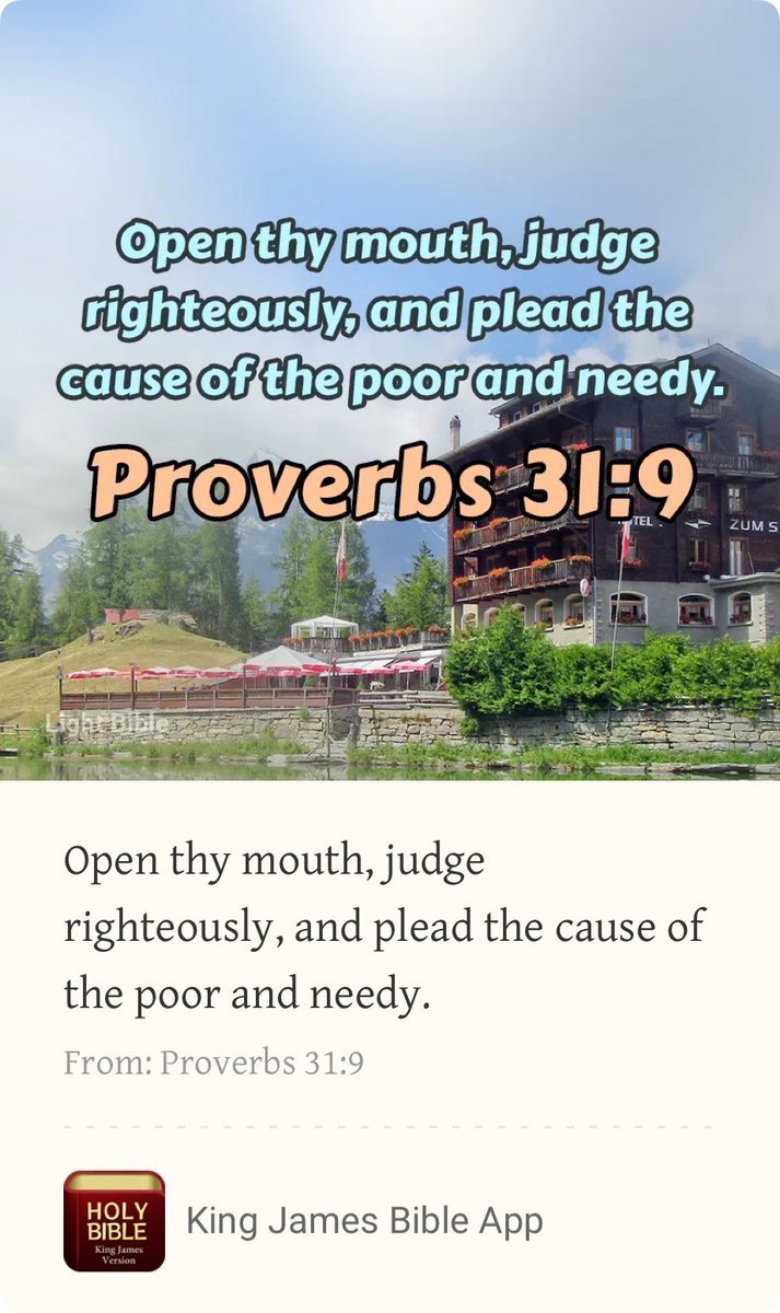 Dear God, I ask for your wisdom when I am asked to mediate situations. Lord, may I never be swayed by money, or anything else that could cause me to be partial. May my reasoning be just and pleasing before you, and may it be the truth I speak and nothing else, Lord. In Jesus' 🙏