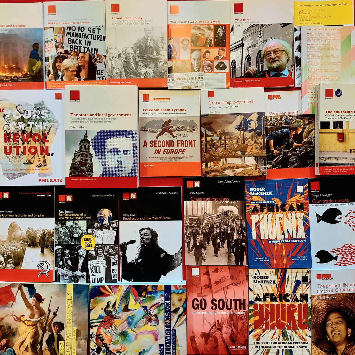 Unity Books (@unitybookshop) on Twitter photo <a href="/Manifesto_Press/">Manifesto Press Co-operative</a> is a publisher of working-class history, Marxist theory, and the politics of class struggle. You can now get their collection from Unity Books, including the work/class/unions series and the new selected writings of Hans Hess 📚🚩 <a href="/Manifesto_Press/">Manifesto Press Co-operative</a> is a publisher of working-class history, Marxist theory, and the politics of class struggle. You can now get their collection from Unity Books, including the work/class/unions series and the new selected writings of Hans Hess 📚🚩