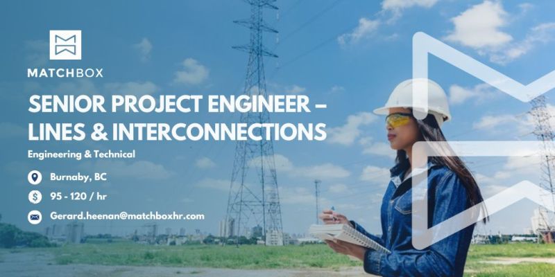 matchboxhr's tweet photo. @matchboxhr is looking for a Senior Project Engineer – Lines &amp; Interconnections in Burnaby, BC. Apply https://t.co/sewNSgm1PD

#SeniorProjectEngineer #EngineeringJobs #BurnabyJobs #PowerEngineering #EnergyInfrastructure #TransmissionLines #ElectricalEngineering https://t.co/TqijMCOHiF