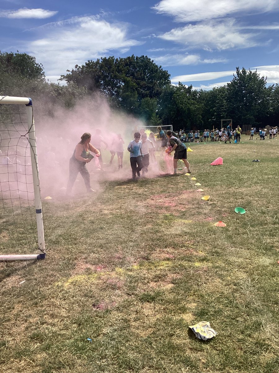 stjoesworcs's tweet photo. On Friday the whole school joined in with a sponsored colour run to end our fitness fortnight. A joyous way to end the school week. https://t.co/ORKi3o4sQ4