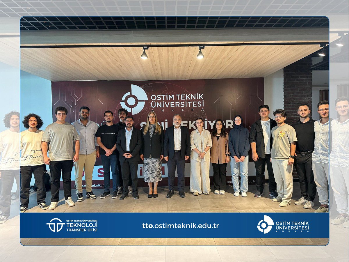 OstimTto's tweet photo. 🎓 IGNITE ‘25 Girişim İvmelendirme Programı | Eğitim Kampı Tamamlandı!
@ostimteknikuniv TTO tarafından bu yıl ilk kez düzenlenen IGNITE ‘25 Girişim İvmelendirme Programı Eğitim Kampı, yoğun katılım ve yüksek motivasyonla başarıyla tamamlandı!
#ostimtech #ignite25 #ostimtechtto https://t.co/1MqurN8b8N