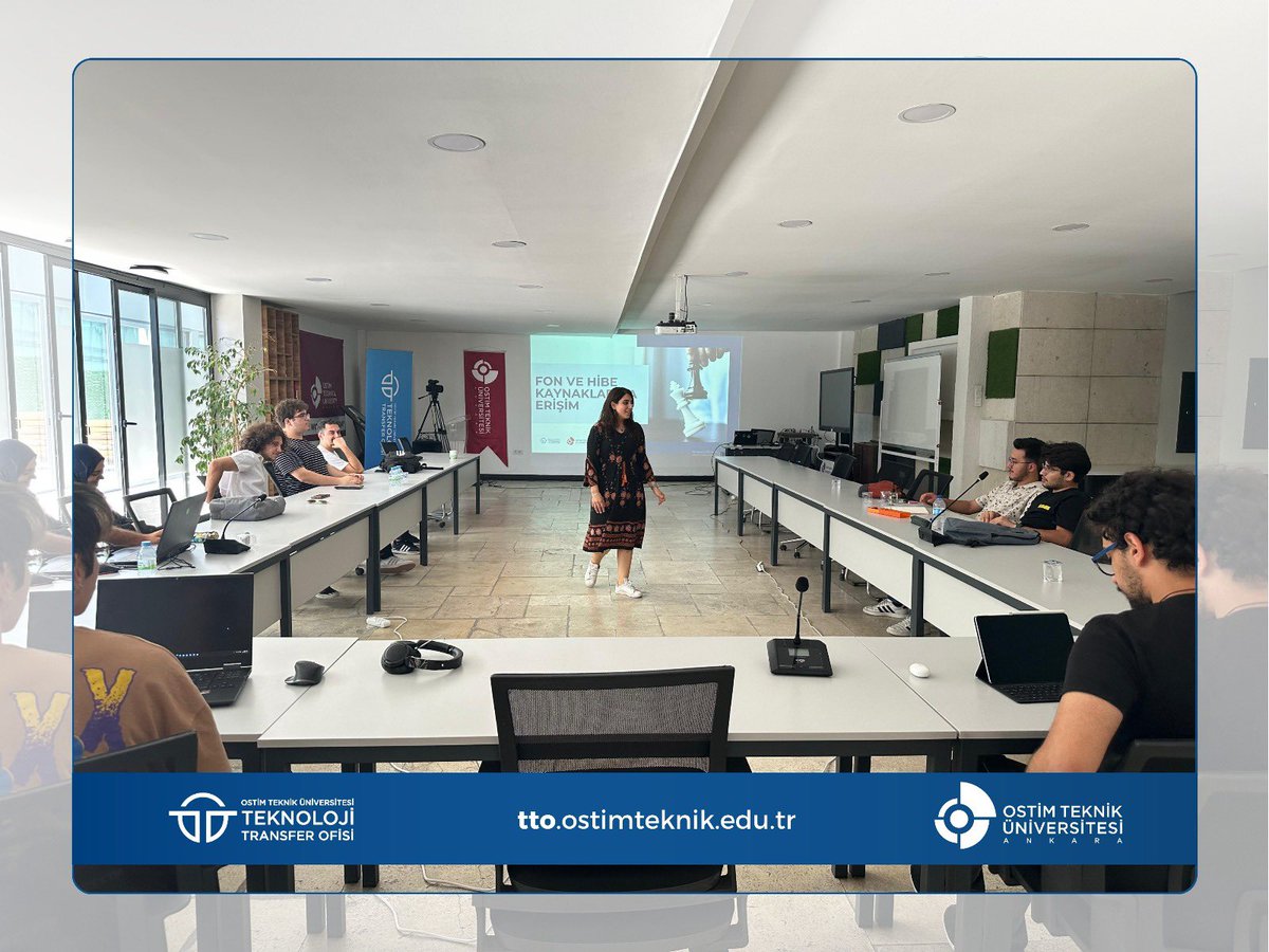 OstimTto's tweet photo. 🎓 IGNITE ‘25 Girişim İvmelendirme Programı | Eğitim Kampı Tamamlandı!
@ostimteknikuniv TTO tarafından bu yıl ilk kez düzenlenen IGNITE ‘25 Girişim İvmelendirme Programı Eğitim Kampı, yoğun katılım ve yüksek motivasyonla başarıyla tamamlandı!
#ostimtech #ignite25 #ostimtechtto https://t.co/1MqurN8b8N