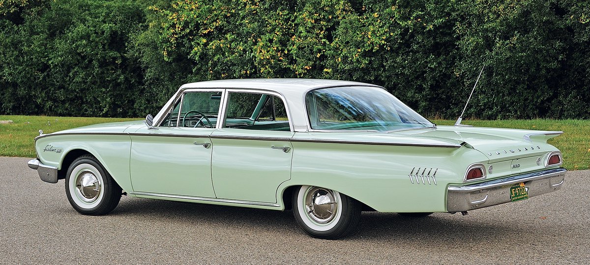 Almost like dad’s! Be sure to read the story behind this beautiful 1960 Ford Fairlane 500 Town Sedan, one of three Photo Feature articles in the August 2025 issue of Collectible Automobile magazine on sale now. #ford #fairlane #collectibleautomobilemagazine