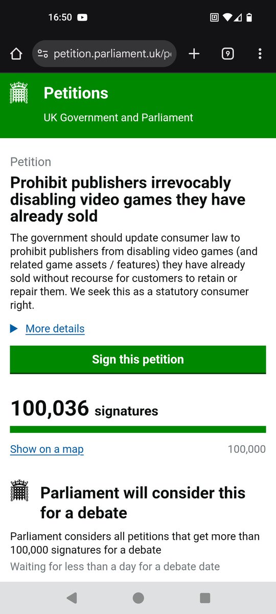 WE HAVE DONE IT!!! Just the European Initiative left! #StopKillingGames