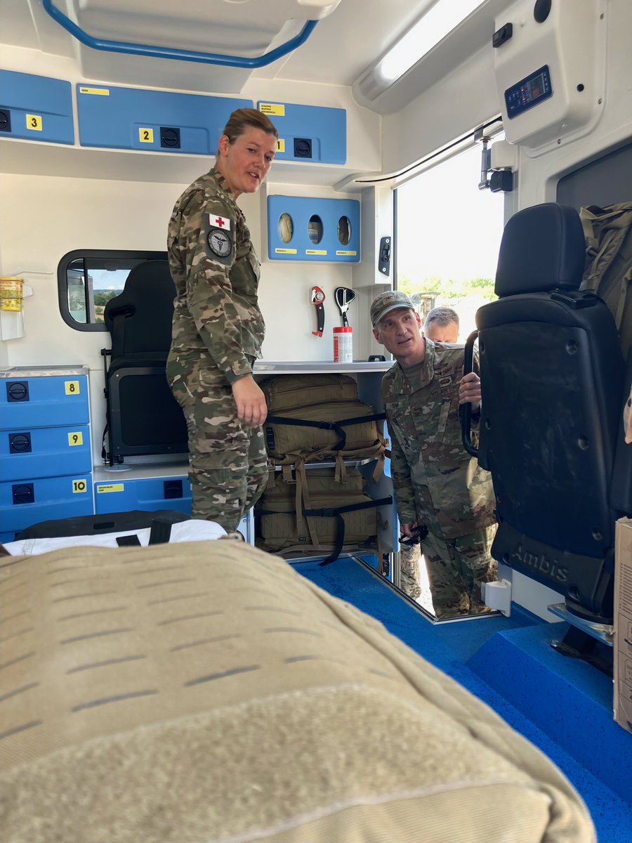 HQUSAFEAFAF's tweet photo. 📍Bujanovac, Serbia
Col. Thomas Stamp, USAFE-AFAFRICA Command Surgeon, and his staff joined the Ohio National Guard and Allied/partner medical teams at #PlatinumWolf25
Read more here👇
https://t.co/aZA4ybhOQT
#USAFE #BMTF #MedicalReadiness #AlliedStrong #DefenseDiplomacy https://t.co/hiDaAYy36z