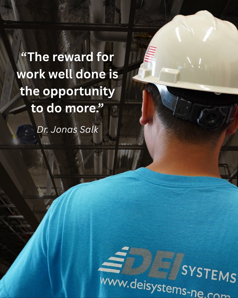 DEI_SYSTEMS_GO's tweet image. With over 20 years in business, DEI Systems knows what it takes to stay ahead. We do the work others overlook because real success is built one step at a time.

𝗖𝗼𝗻𝘁𝗮𝗰𝘁 𝘂𝘀 𝘁𝗼𝗱𝗮𝘆!
deisystems.com

#deisystems #electricalservices #integrationsolutions