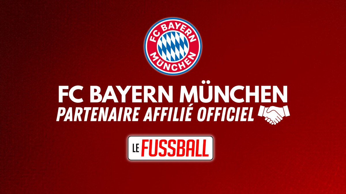 🚨 C’est fait. Et on ne va pas faire semblant : c’est un moment ÉNORME pour nous.

Le Fussball Media est désormais affilié au FC BAYERN MÜNCHEN !

Oui, LE Bayern. 33 fois champion. 6 Ligues des Champions. L’institution. Le géant mondial.

Concrètement ?

On rejoint leur réseau