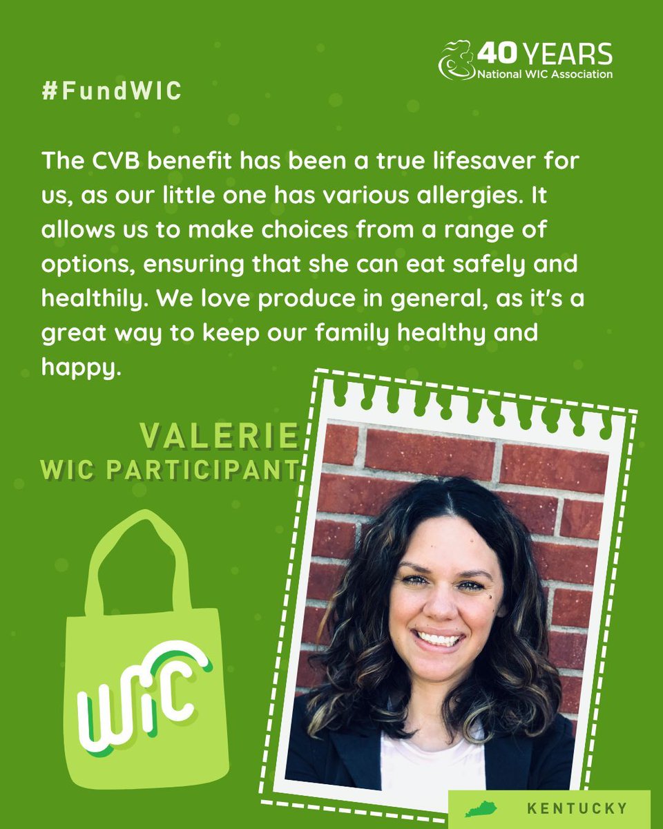 🍇 🥒 🍓 🥦 The current #WIC fruit and vegetable benefit allows kids to eat a wider variety of nutritious foods! 🌟 Take action TODAY to protect access to fresh produce: bit.ly/nocuts26