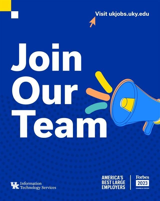 We have full-time opening for an IS Technical Support Specialist II👇👇 
#joinourteam #ITcareers

✅ Apply now! 🔽 
ukjobs.uky.edu/postings/588512