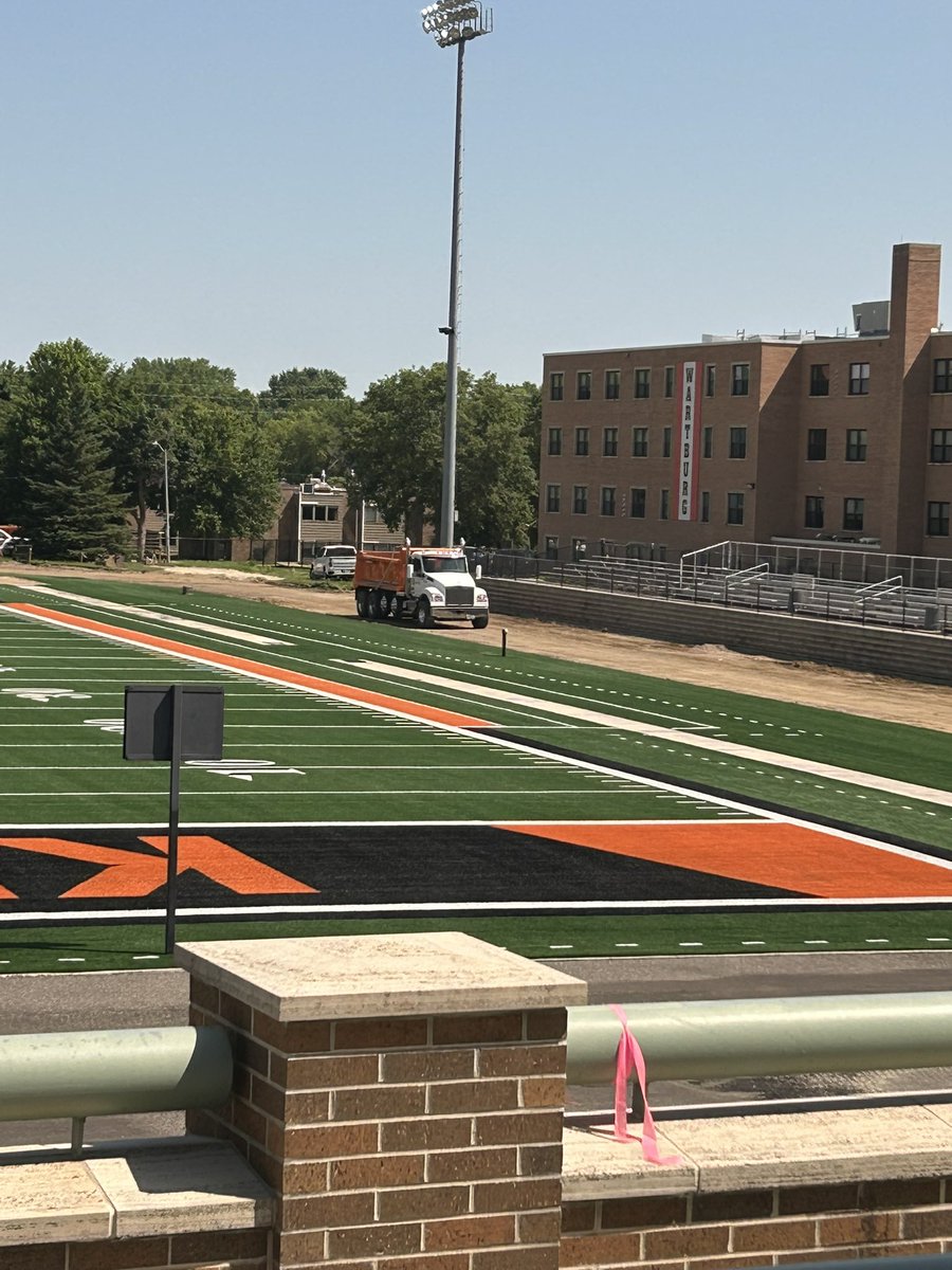 Next phase: working on the track