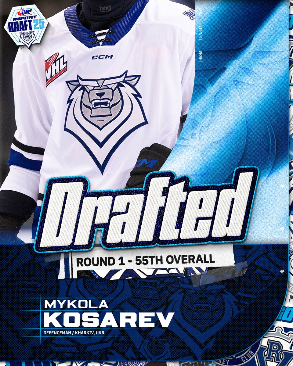 With the 55th overall selection in the 2025 CHL Import Draft, the Victoria Royals have selected Mykola Kosarev from the Stavanger Oilers.

Welcome to Victoria, Mykola!