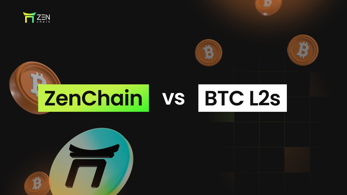 Everyone’s building on Bitcoin.
ZenChain is building for it.

Let’s talk about why a Bitcoin-compatible L1 like ZenChain is a fundamentally better foundation than a typical L2 👇