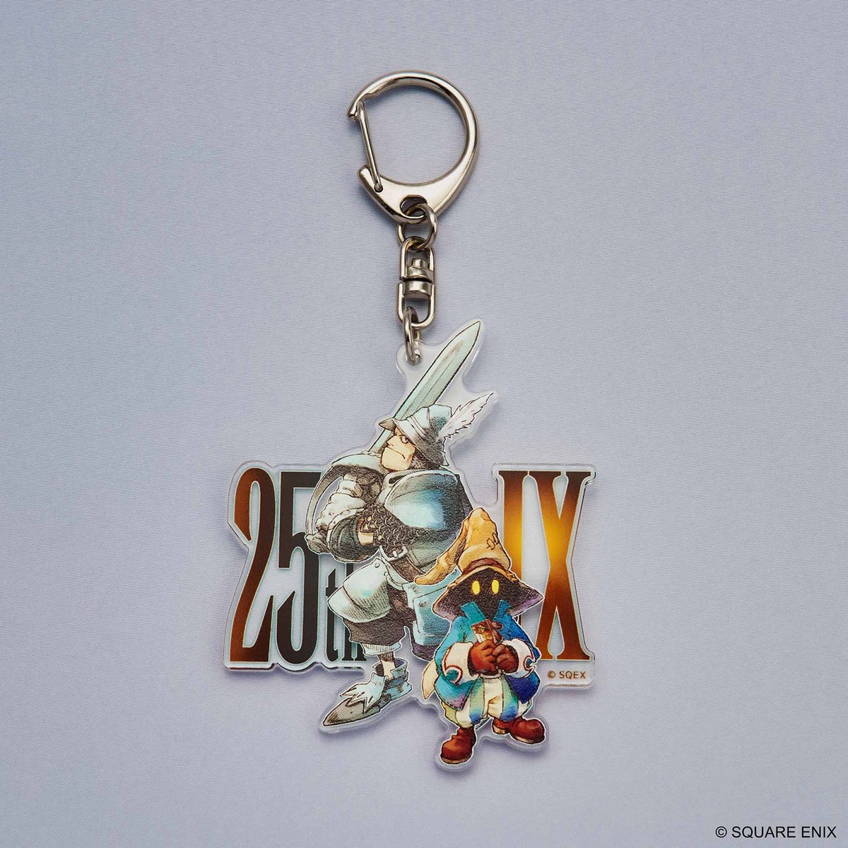 SQEX_MD_NA's tweet image. Celebrate the 25th Anniversary of @FinalFantasy IX with new merch featuring artwork by Toshiyuki Itahana! Shop adorable keychains, collectible magnets, and a stylish sticker set starring Zidane, Garnet, Vivi, Steiner, and more!
Pre-Order Here:
sqex.link/ra8e