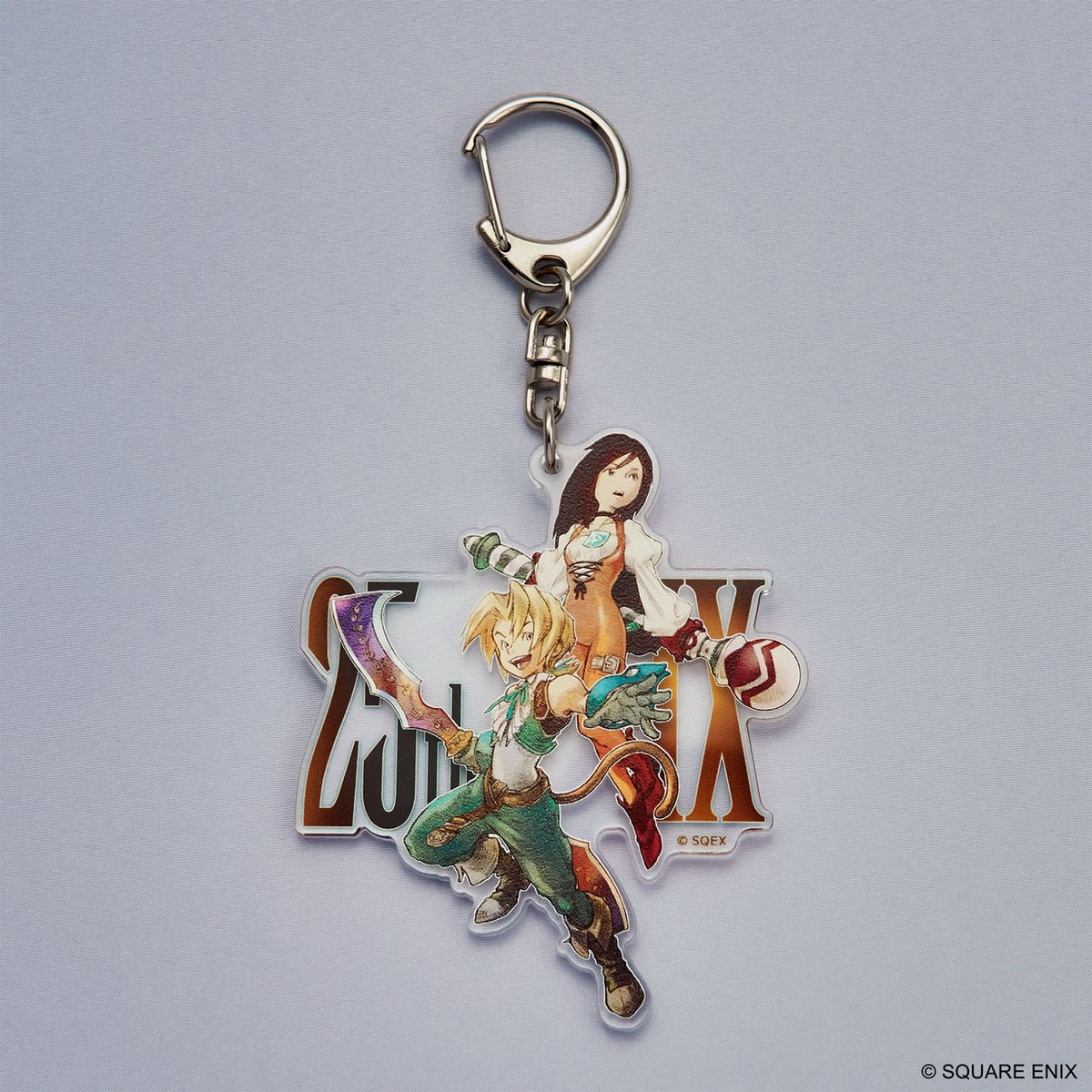 SQEX_MD_NA's tweet image. Celebrate the 25th Anniversary of @FinalFantasy IX with new merch featuring artwork by Toshiyuki Itahana! Shop adorable keychains, collectible magnets, and a stylish sticker set starring Zidane, Garnet, Vivi, Steiner, and more!
Pre-Order Here:
sqex.link/ra8e