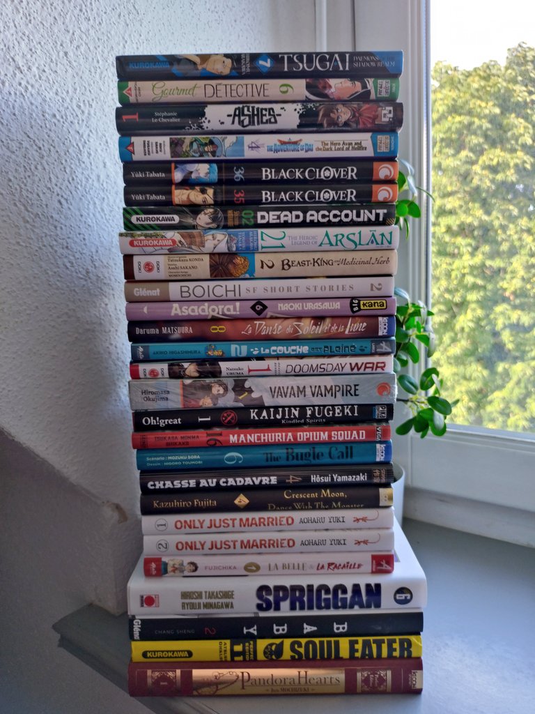 Naka_manga's tweet photo. J'ai trouvé la force...voici la PAL issue de la #canicule2025 🔥
@Kurokawa @DelcourtTonkam @AnkamaEditions @CRManga_FR @dokidoki_manga @Glenat_Manga @EditionsKana @ki_oon_Editions @AKATAmanga @pikaedition @vegalivres @Sakka_Manga @lezardnoir @PaniniManga https://t.co/vYlJE2yu6B