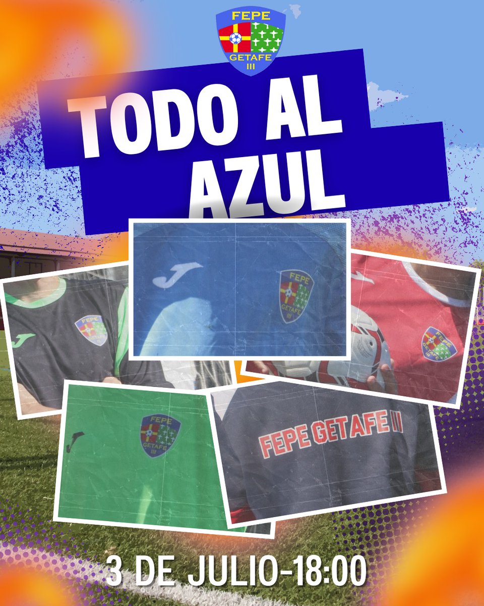 Fepe_Getafe3's tweet photo. Mañana iremos con todo al azul 🔵🔵

A las 1️⃣8️⃣:0️⃣0️⃣ os presentaremos nuestra nueva piel para la próxima temporada.

#EnamoradosDelFEPE💙 https://t.co/JaDlHGDobE