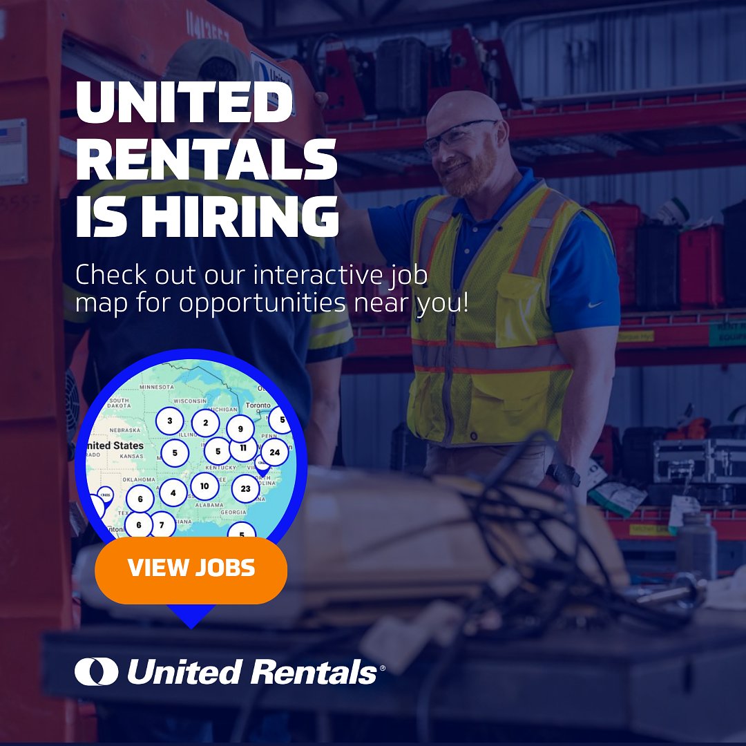 URLife's tweet image. We salute our veterans—and we hire them. United Rentals offers a safety‑focused culture, community service opportunities, and clear advancement tracks for military talent transitioning to civilian careers. Find your next mission here: app.careerarc.com/job_maps/195 #URLife