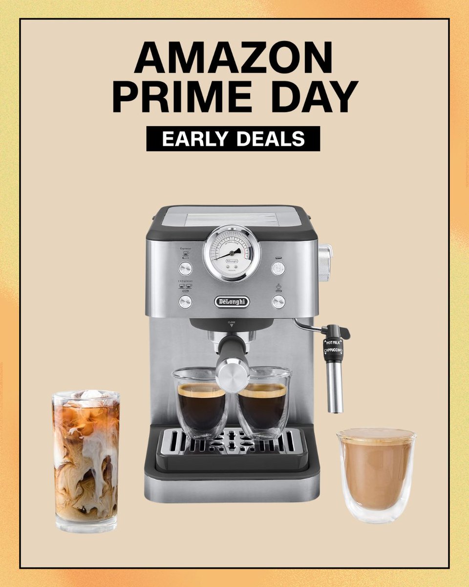 ❗ EARLY PRIME DAY DEAL ❗

Lowest-Price #DeLonghi Linea Classic Espresso Machine
Was: $230
Now: $150
🔗: cnnunderscored.visitlink.me/NsRdAF