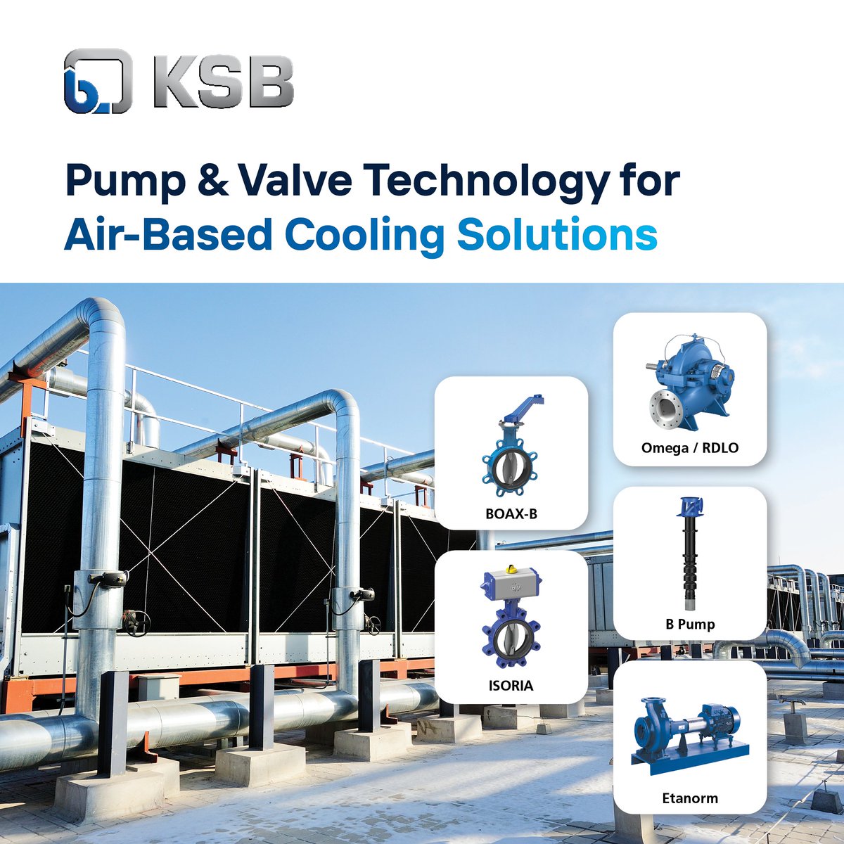 Cooling efficiency isn’t optional—it’s critical. #KSB helps data centers meet the demands of modern IT loads with high-performance pumps and valves designed for both liquid- and air-based cooling. 

Learn more:  hubs.li/Q03vDltn0

#pumps #valves #datacenters #cooling