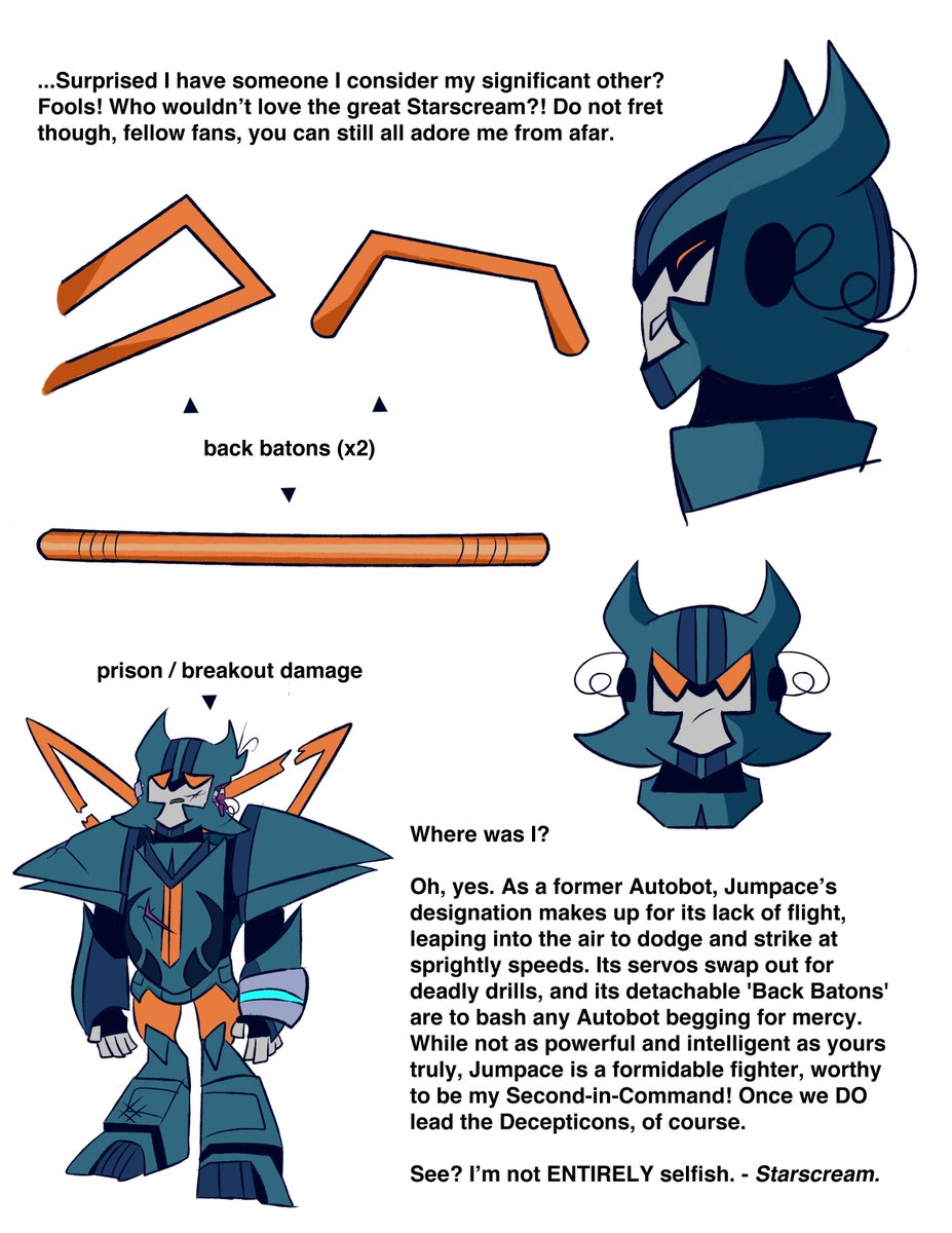 I made fake AllSpark Almanac pages for my Transformers OC, Jumpace!
#Transformers #TFA #TransformersAnimated #maccadam