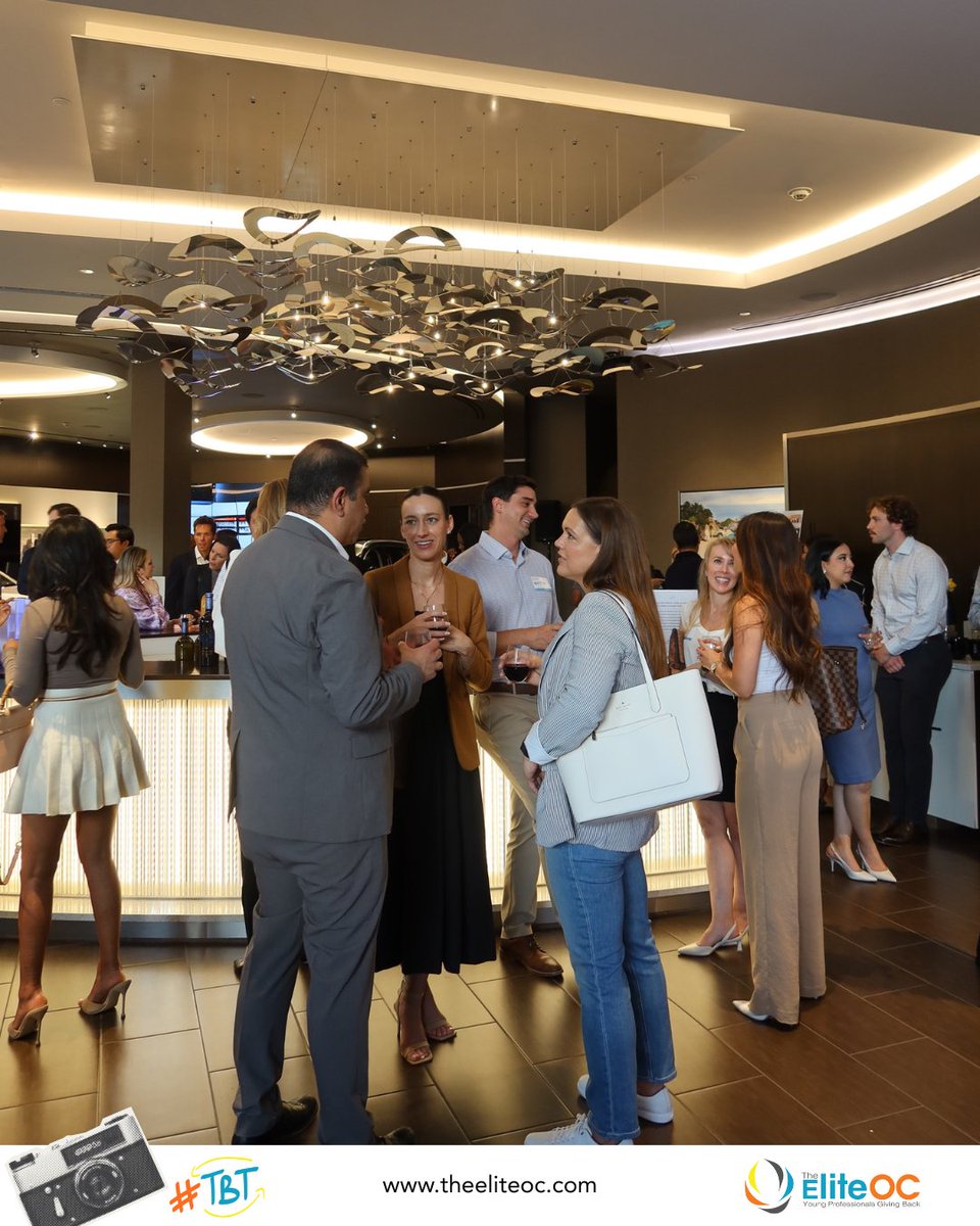 theEliteOC's tweet photo. #TBT to one of those events where you walk in for the networking—and leave with real connections.

🗓️ Join us at our next event and see for yourself! Link in bio https://t.co/P0KM13ZAzO