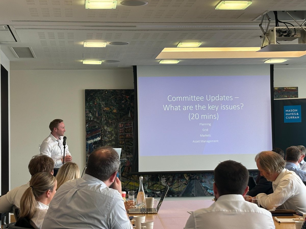 WindEnergyIRL's tweet image. Last week, Wind Energy Ireland hosted a cross-committee workshop focused on one of the biggest challenges and opportunities facing our sector: repowering.
We brought together experts from our Planning, Asset Management, Grid, and Markets committees to identify key barriers to…