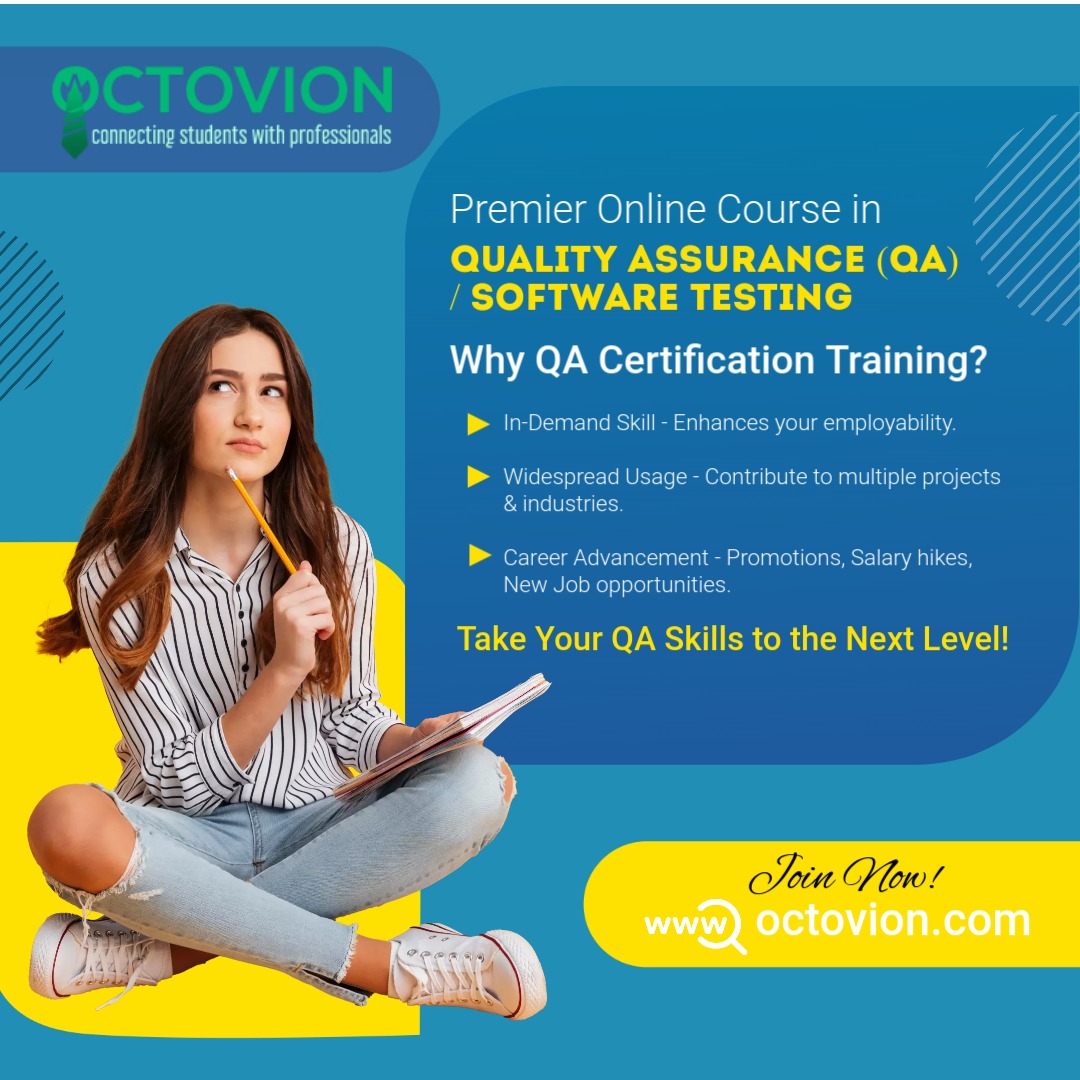 Octovioncourses's tweet photo. Top-Rated QA Course with dedicated placement assistance. As a top-rated &amp; award-winning QA training provider, we are committed to assisting you with job placement, driven by our network of recruiters.
Join Now!
https://t.co/YisuGSuZ6Q

#qacourse #softwaretesting #QTP #octovion https://t.co/NpKPcIPPsE