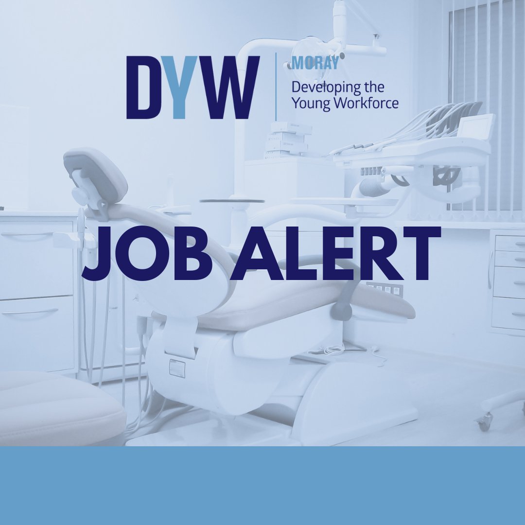 DYWMoray's tweet image. 😬 JOB OPPORTUNITY😬
Glassgreen Dental Practice are looking for a Dental Nurse or a Trainee Dental Nurse to join the team in Elgin!
📆 Apply by Wednesday 23rd July 2025 at - dywmoray.co.uk/jobs/