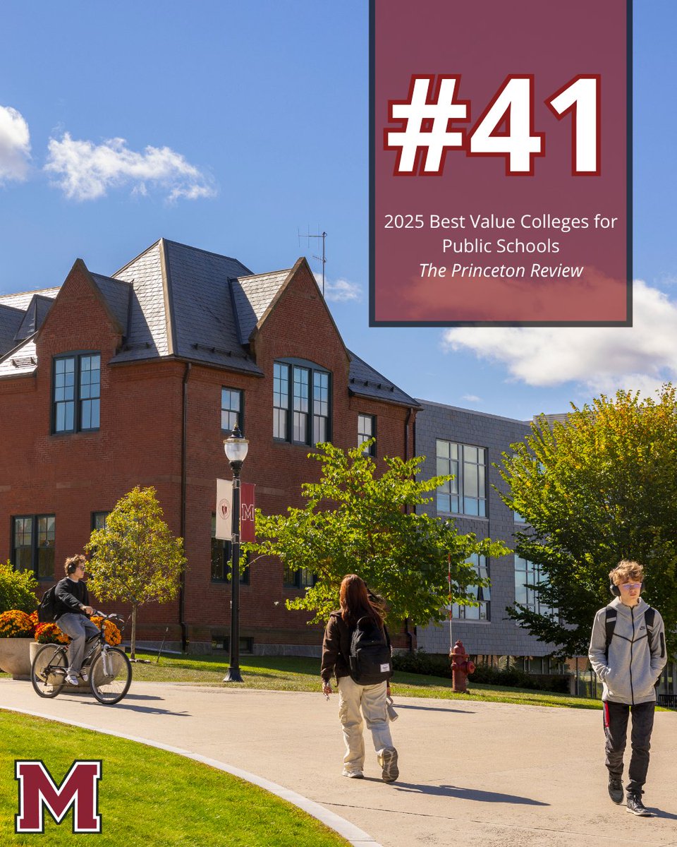 UMass Undergraduate Admissions (@umassadmissions) on Twitter photo We’ve done it again! <a href="/UMassAmherst/">UMass Amherst</a> has been named one of the Best Value Colleges in the country by The Princeton Review in their 2025 guide.
umass.edu/news/article/u…
#UMassAmherst #UMass #UMassAdmissions #PrincetonReview We’ve done it again! <a href="/UMassAmherst/">UMass Amherst</a> has been named one of the Best Value Colleges in the country by The Princeton Review in their 2025 guide.
umass.edu/news/article/u…
#UMassAmherst #UMass #UMassAdmissions #PrincetonReview
