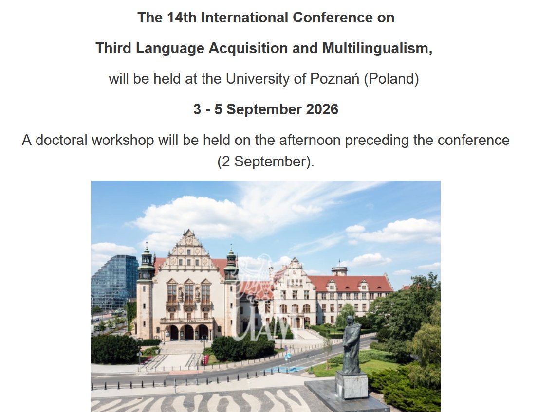 International Association of Multilingualism (IAM) tweet media