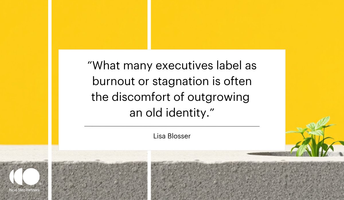 Next Step Partners® (@nspleadership) on Twitter photo In @fastcompany, <a href="/LisaLBlosser/">Lisa L. Blosser</a> reframes leadership burnout as a signal that you're evolving - Not failing.
A must-read for any leader feeling stuck or stretched. #leadershipdevelopment #burnout ow.ly/etxW50Wjthl In @fastcompany, <a href="/LisaLBlosser/">Lisa L. Blosser</a> reframes leadership burnout as a signal that you're evolving - Not failing.
A must-read for any leader feeling stuck or stretched. #leadershipdevelopment #burnout ow.ly/etxW50Wjthl