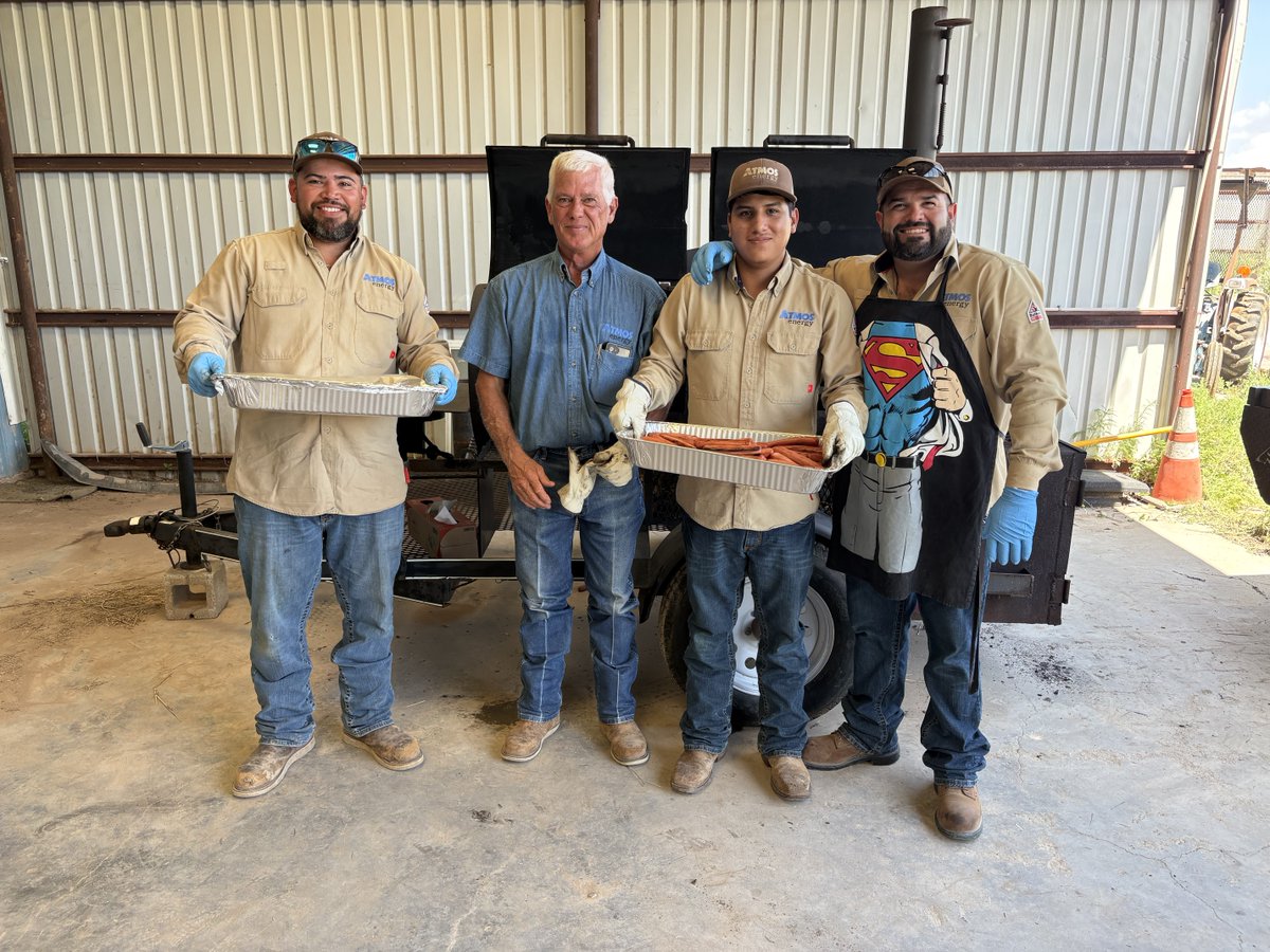 Atmos Energy team members came together to cook and serve more than 1,000 hot dogs at the House of Faith Summer Kick-Off Party, starting the summer the right way for kids in San Angelo. #FuelingBrightMindsandHealthyFutures 

How did you kick off your summer?