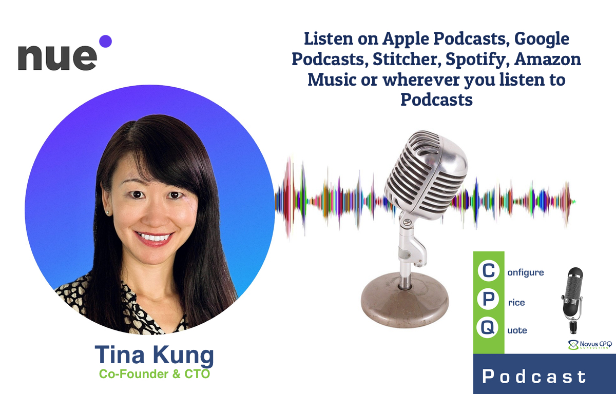 🚀 New CPQ Podcast! Tina Kung, Co-Founder &amp; CTO of <a href="/nue_io/">Nue</a>  shares how to bridge quoting &amp; billing in modern SaaS. From Ariba to Salesforce, AI to hybrid pricing—don’t miss it! 
🎧 novuscpq.com/cpq-podcast-20… 
📊 Report: novuscpq.com/cpq-sales-repo…