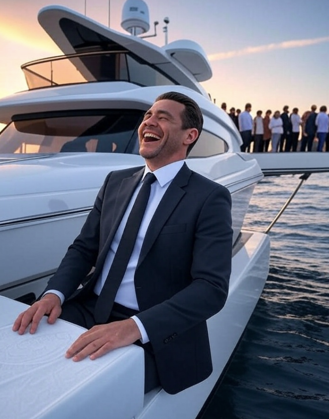Bloom___32's tweet photo. Laws are for the masses to queue up for dreams, while big money’s laughing over the rules from an offshore yacht 😏💰 
#truth #system #crypto #fiat #wealth #money https://t.co/d8Ju8yeAbz